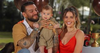 Lorena Carvalho Esposa De Lucas Lucco Celebra Sete Meses Do Filho