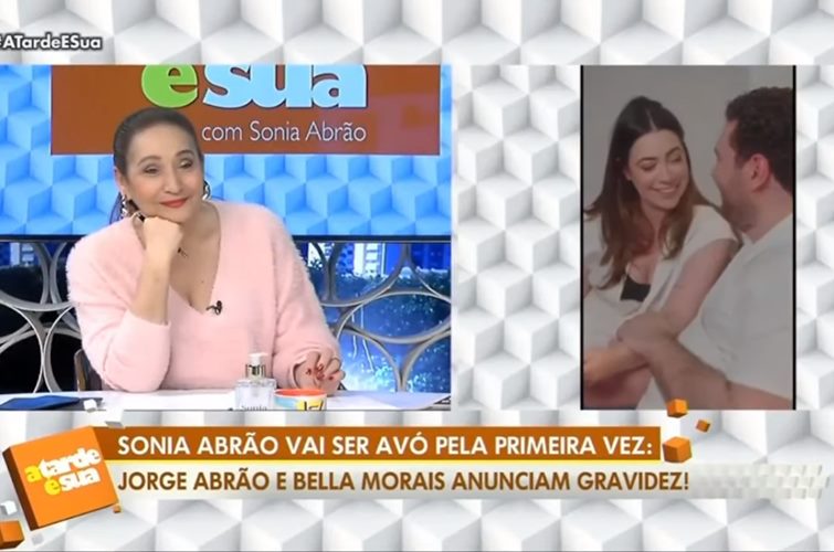 Sonia Abrão se emociona no A Tarde é Sua e revela o nome de seu