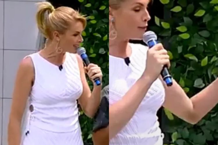 Ana Hickmann Surge Hematoma No Bra O Durante O Programa Hoje Em Dia