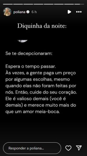 Crise No Casamento Leonardo Poliana Rocha Desabafa Sobre Amor