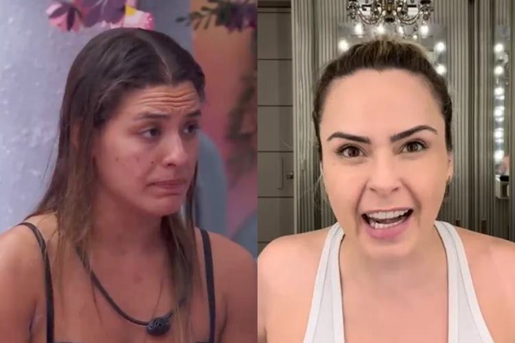 Máscara de Beatriz do BBB24 cai e Ana Paula Renault dispara