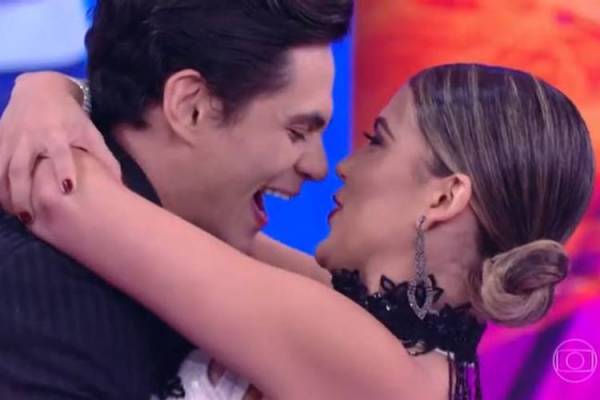 Lucas Veloso e Nathalia Melo (Reprodução/TV Globo)