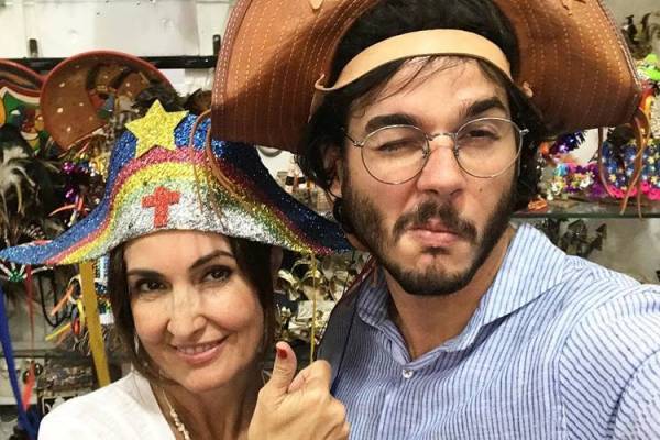 Fátima Bernardes e Túlio Gâdelha/Instagram