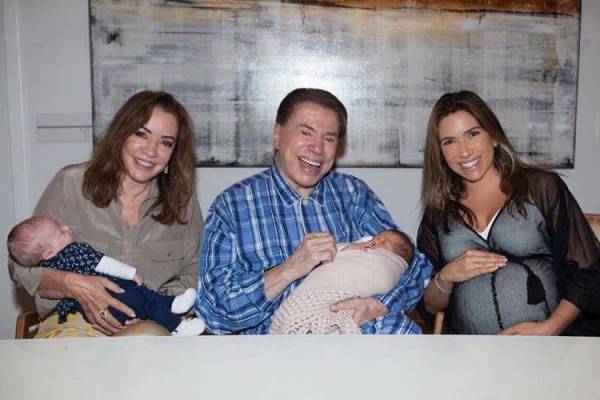 Iris Abravanel - Silvio Santos - Patricia Abravanel/Instagram