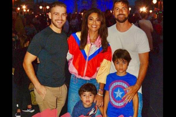 Juliana Paes com a família/Instagram