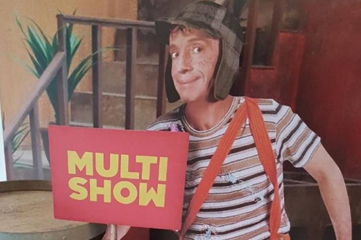 Chaves no Multishow - Reprodução/Twitter