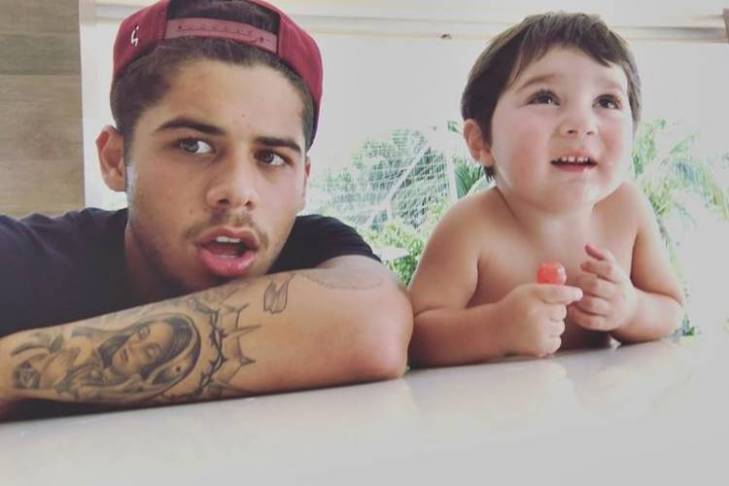 Zé Felipe com Noah/Instagram