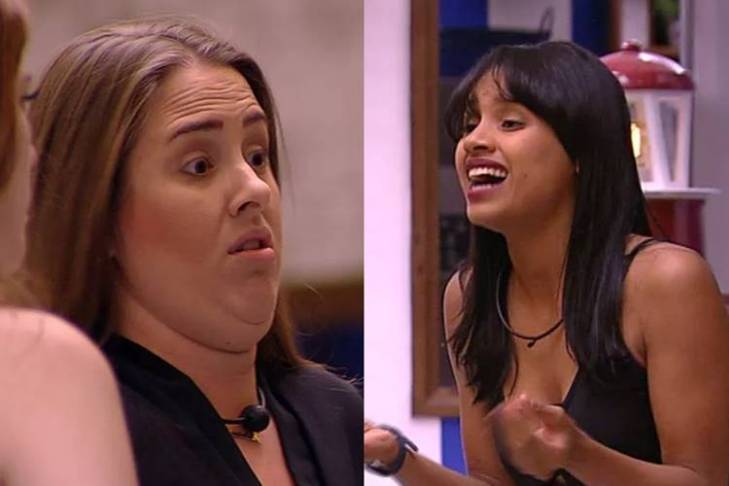 BBB18 - Patricia e Gleici discutem (Reprodução/TV Globo)