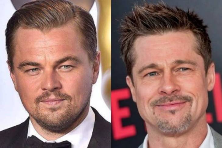 Leonardo di Caprio e Brad Pitt/Instagram