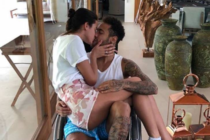 Neymar e Bruna Marquezine/Instagram