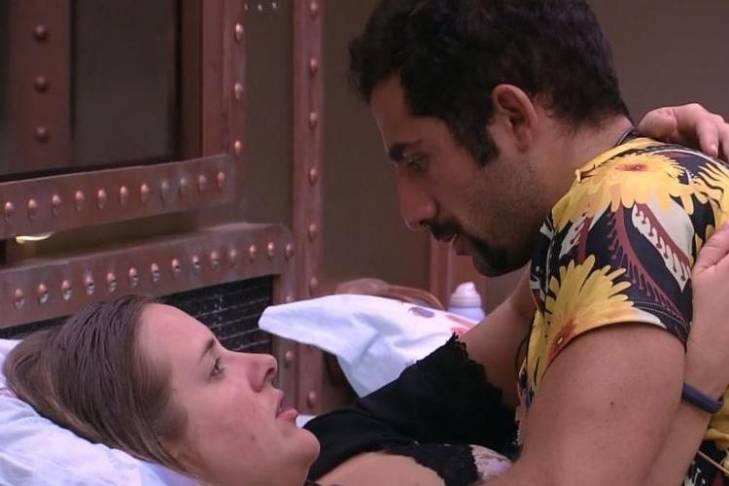 BBB18 - Patrícia e Kaysar - Reprodução/Gshow