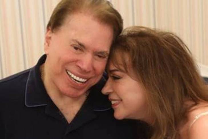 Silvio Santos e Iris Abravanel/Instagram