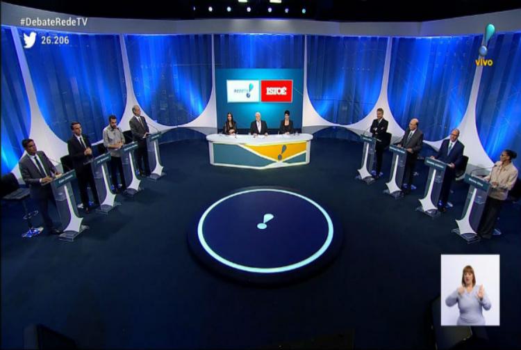 Debate RedeTV!/Reprodução