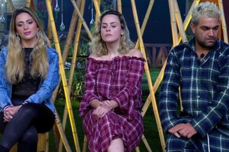 Nadja, Ana Paula e Evandro - Reprodução/Record TV