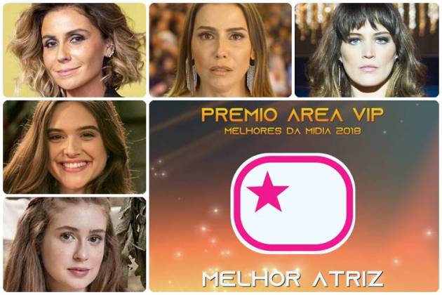 Prêmio Área VIP 2018 - Melhor Atriz