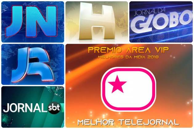 Prêmio Área VIP 2018 - Melhor Telejornal