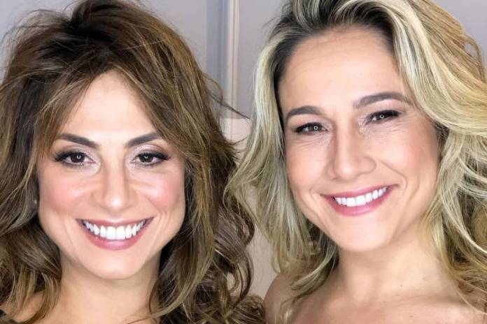 Fernanda Gentil fala sobre relacionamento com a esposa Priscila Montandon Área VIP