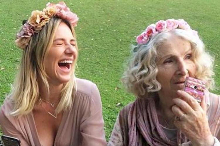 Giovanna Ewbank lamenta morte da avó