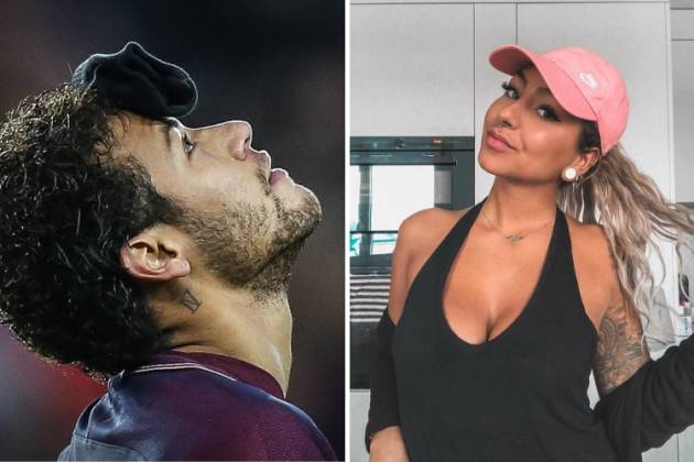 Neymar e Liza/Reprodução Instagram