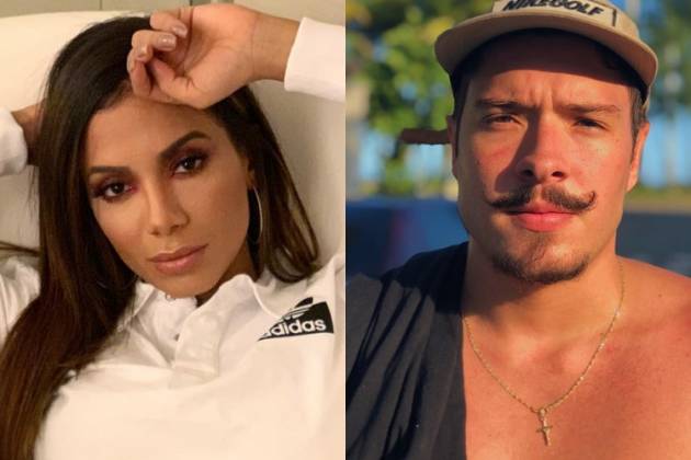 Anitta e Ronan/Reprodução Instagram