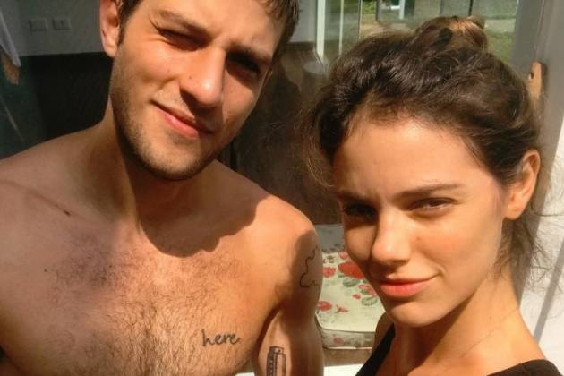 Chay Suede e Laura Neiva/Reprodução Instagram