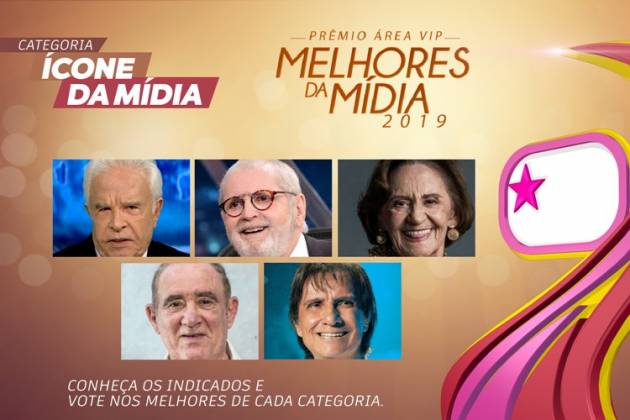 Prêmio Área VIP - Categoria Ícone da Mídia - 2019