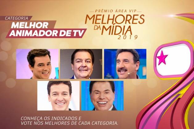 Prêmio Área VIP - Categoria Melhor Animador de 2019