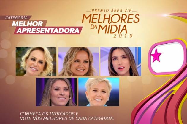 Prêmio Área VIP - Categoria Melhor Apresentadora de 2019