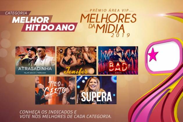 Prêmio Área VIP - Categoria Melhor Hit do Ano de 2019