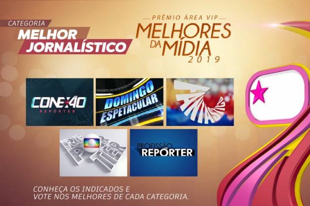 Prêmio Área VIP - Categoria Melhor Jornalístico de 2019