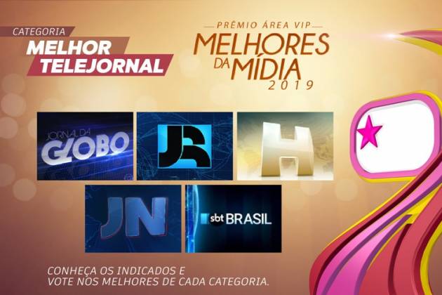 Prêmio Área VIP - Categoria Melhor Telejornal de 2019