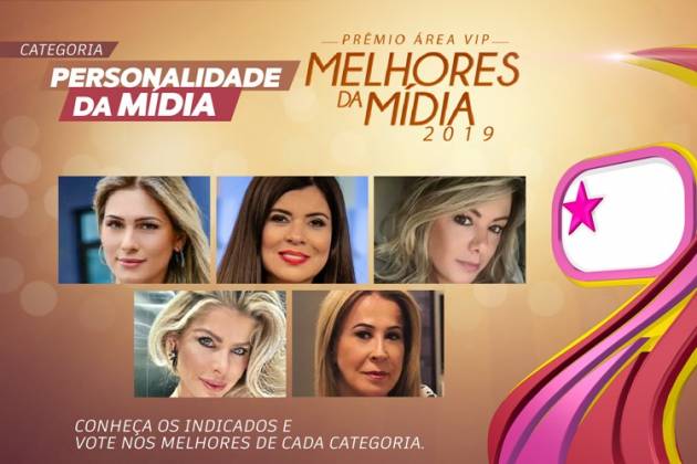 Prêmio Área VIP - Categoria Personalidade da Mídia de 2019