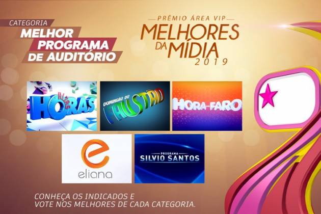 Prêmio Área VIP - Categoria Programa de Auditório de 2019