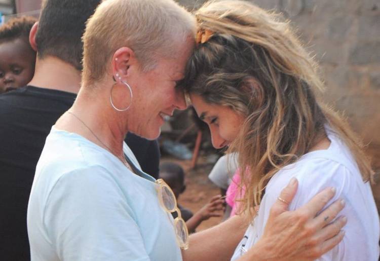 Xuxa e Sacha Meneghel