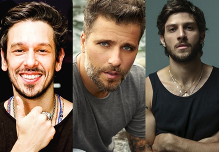 João Vicente, Bruno Gagliasso e Chay Suede