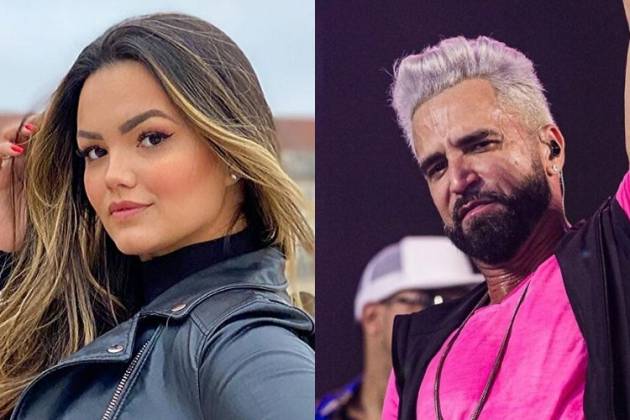 Suzanna Freitas e o cantor Latino - Reprodução: Instagram (Montagem: Área VIP)