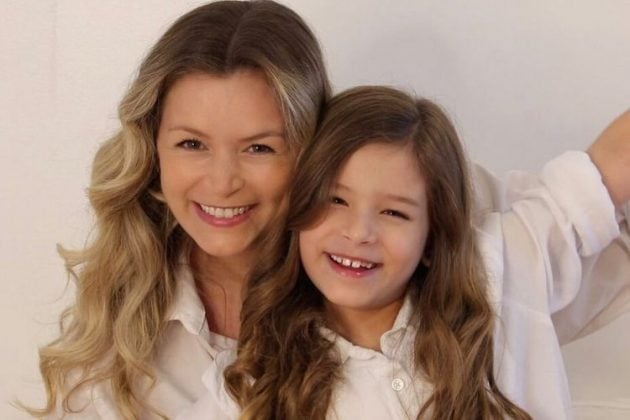 A atriz Bianca Castanho e a filha - Reprodução: Instagram