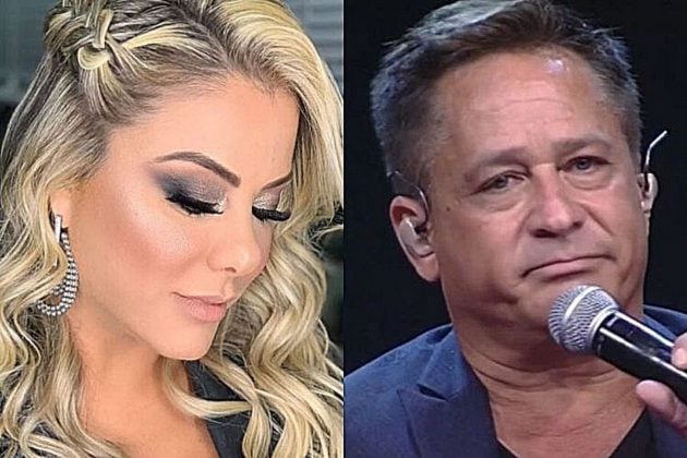 Poliana Rocha, esposa de Leonardo e o cantor sertanejo - Reprodução: Instagram (Montagem: Área VIP)