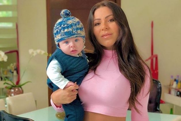 Andressa Ferreira e o filho Bento reprodução Instagram