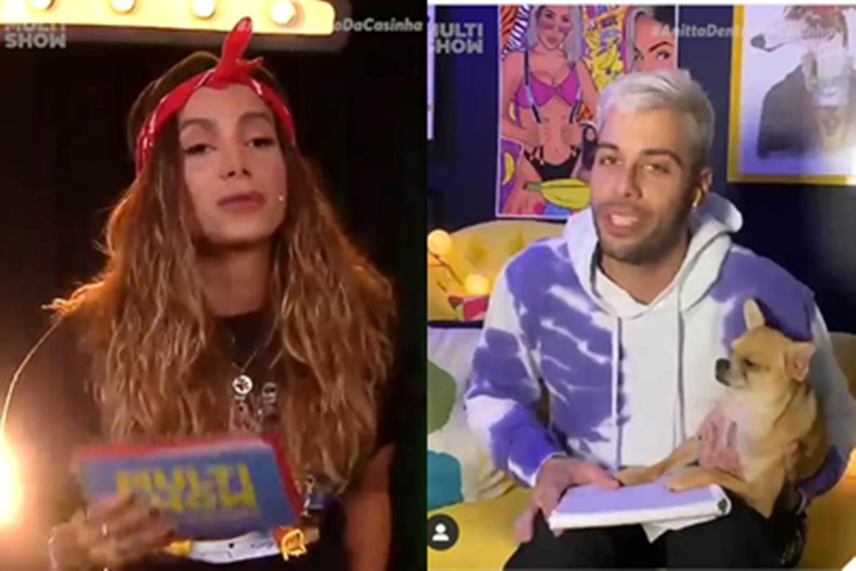 Anitta Ganha Declaração De Amor De Gui Araújo Ao Vivo No Multishow Área Vip 9152