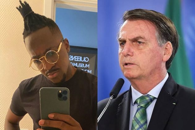 O pagodeiro Mumuzinho, que não poupou críticas ao chefe do poder Executivo - Reprodução: Instagam (Montagem: Área VIP)