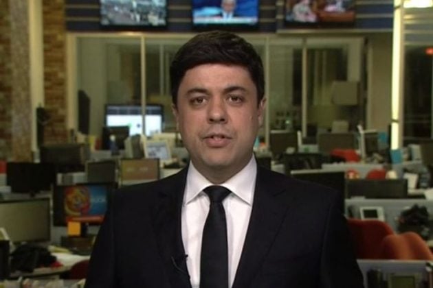 O repórter Tiago Eltz, correspondente da TV Globo - Reprodução: Instagram