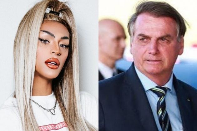 Pabllo Vittar e Jair Bolsonaro - Reprodução: Instagram (Montagem: Área VIP)