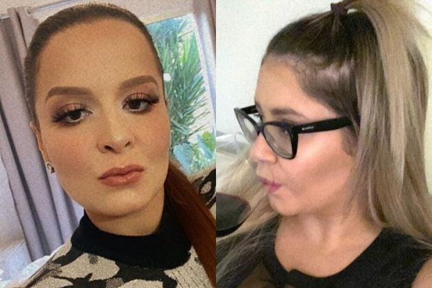 A cantora sertaneja Maiara e Marília Mendonça - Reprodução: Instagram (Montagem: Área VIP)