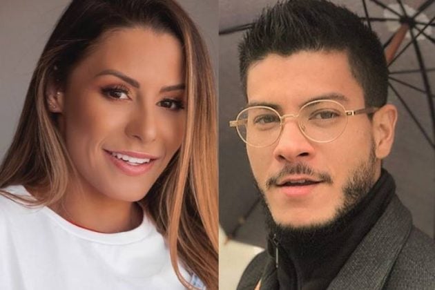 Ex-panicat Aricia Silva e Arthur Aguiar – Montagem/Área Vip