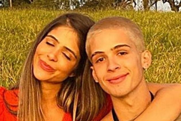 Naira Ávila, mãe do filho do cantor sertanejo João Guilherme e ele - Reprodução: Instagram