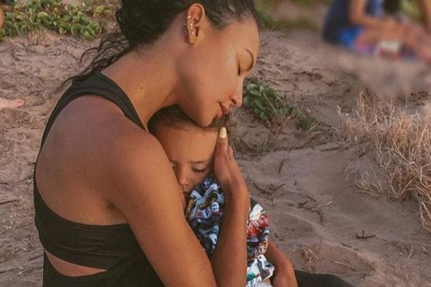 Naya Rivera e filho Josey