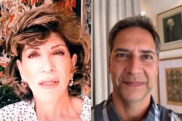 Silvia Poppovic e Luís Ernesto Lacombe - Reprodução: Instagram e YouTube (Montagem: Área VIP)