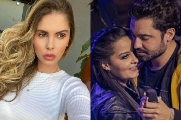 Bárbara Evans e Maiara e Fernando - Reprodução: Instagram (Montagem: Área VIP)