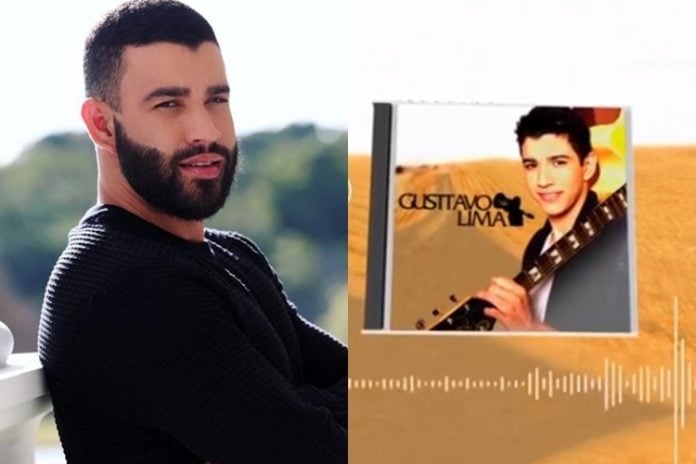 Gusttavo Lima foto reprodução Instagram e montagem Área Vip